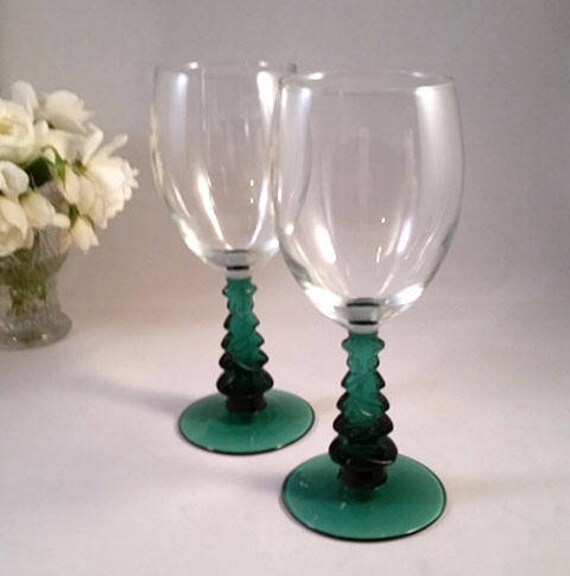 libbey christmas tree stem wine glasses libbey christmas tree stem wine glasses
