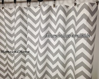 Chevron curtains – Etsy UK