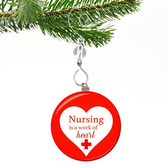 Nurse Ornament Nurse Christmas Ornaments RN Ornament