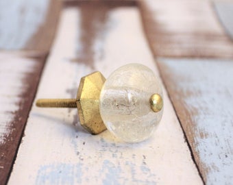 Glass Drawer Knobs, Modern Drawer Pulls, Glass Cabinet Pulls, Geometric Knobs, Glass Gold Knobs, Dresser Drawer Knobs, Fixer Upper Style