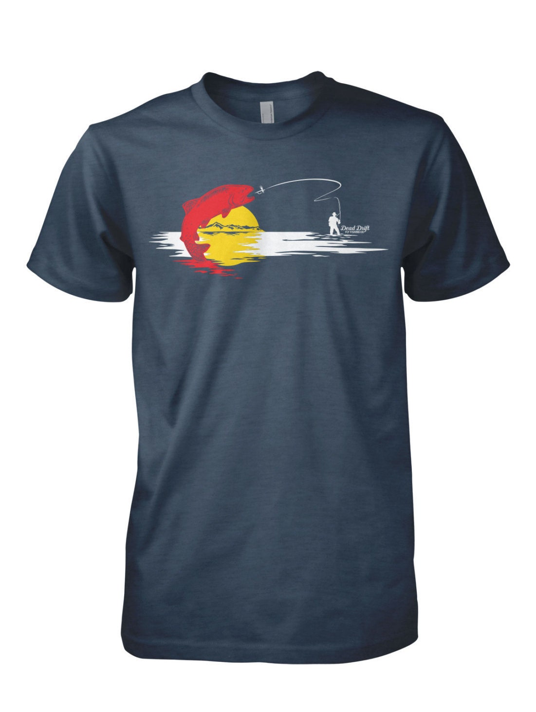 Colorado Flag Fishing Shirt Fly Fishing Shirt Fly Fishing