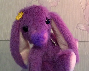 OOAK, artist bear/bunny, Botany Bunny rabbit,