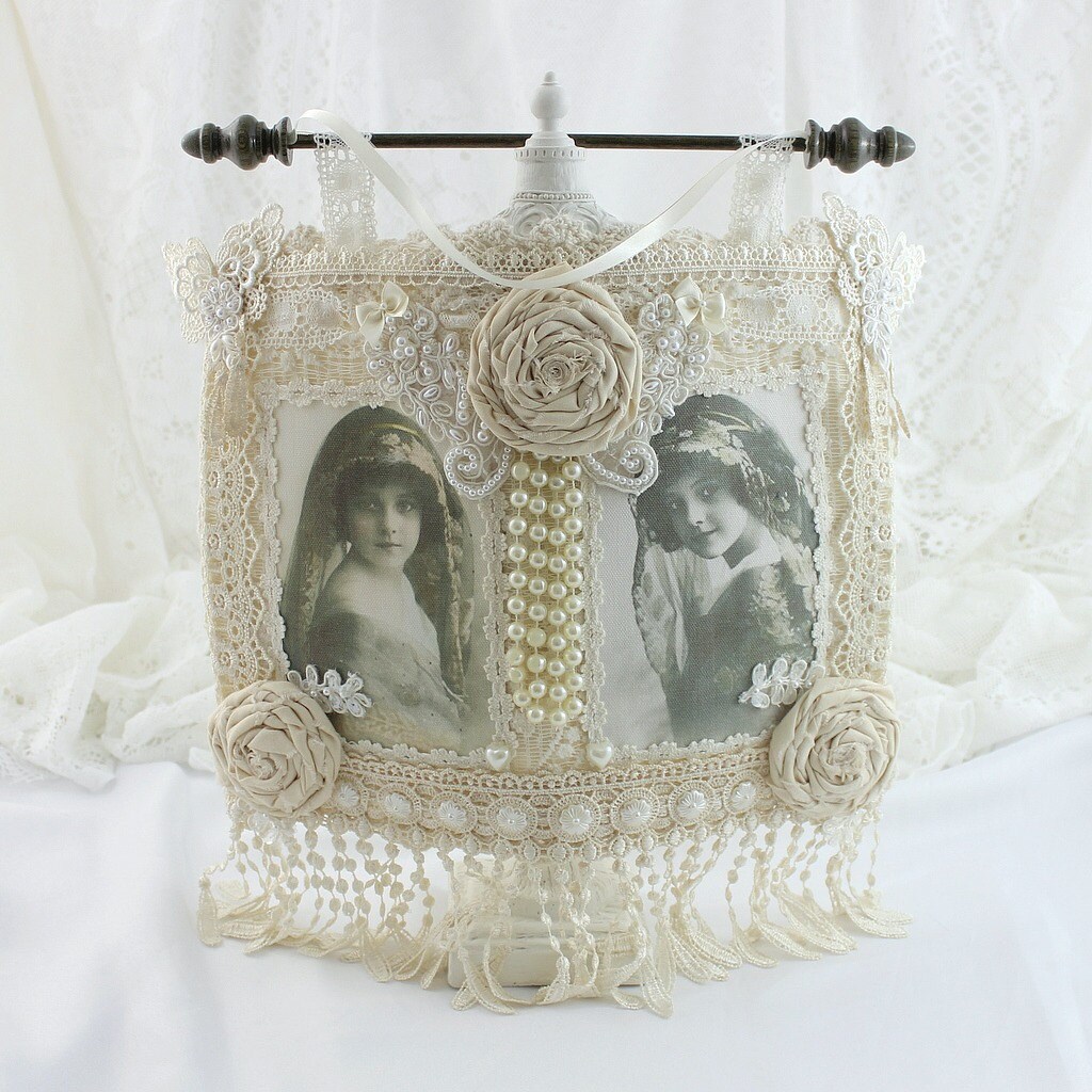 Clearance Sale Crochet Wall Hanging by Chiclaceandpearls on Etsy