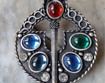 Huge Scottish Cloak/Coat Brooch