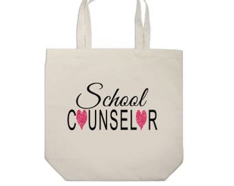School Counselor Tote Bag