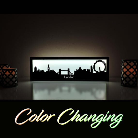 London Skyline London Lightbox London Skyline Light Up