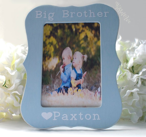 Sibling Picture Frame Big Brother Gift Little Brother Gift New