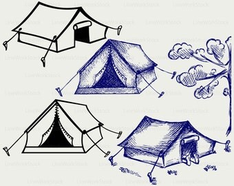Tourist tent svg,tent clipart,tent svg,tourist tent silhouette,tent cricut,tent cut files,tent clip art,digital download designs,svg,dxf
