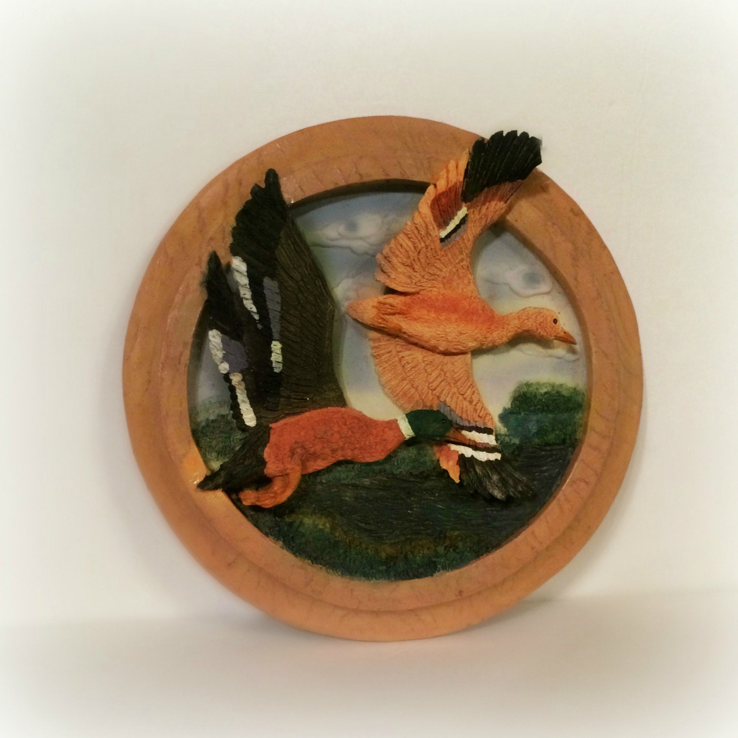 Mallard Duck Picture Duck Wall Hanging by BuddyJacksDawgHouse
