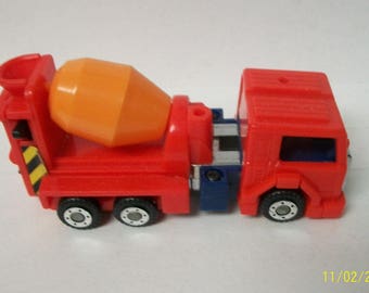 cement truck transformer toy