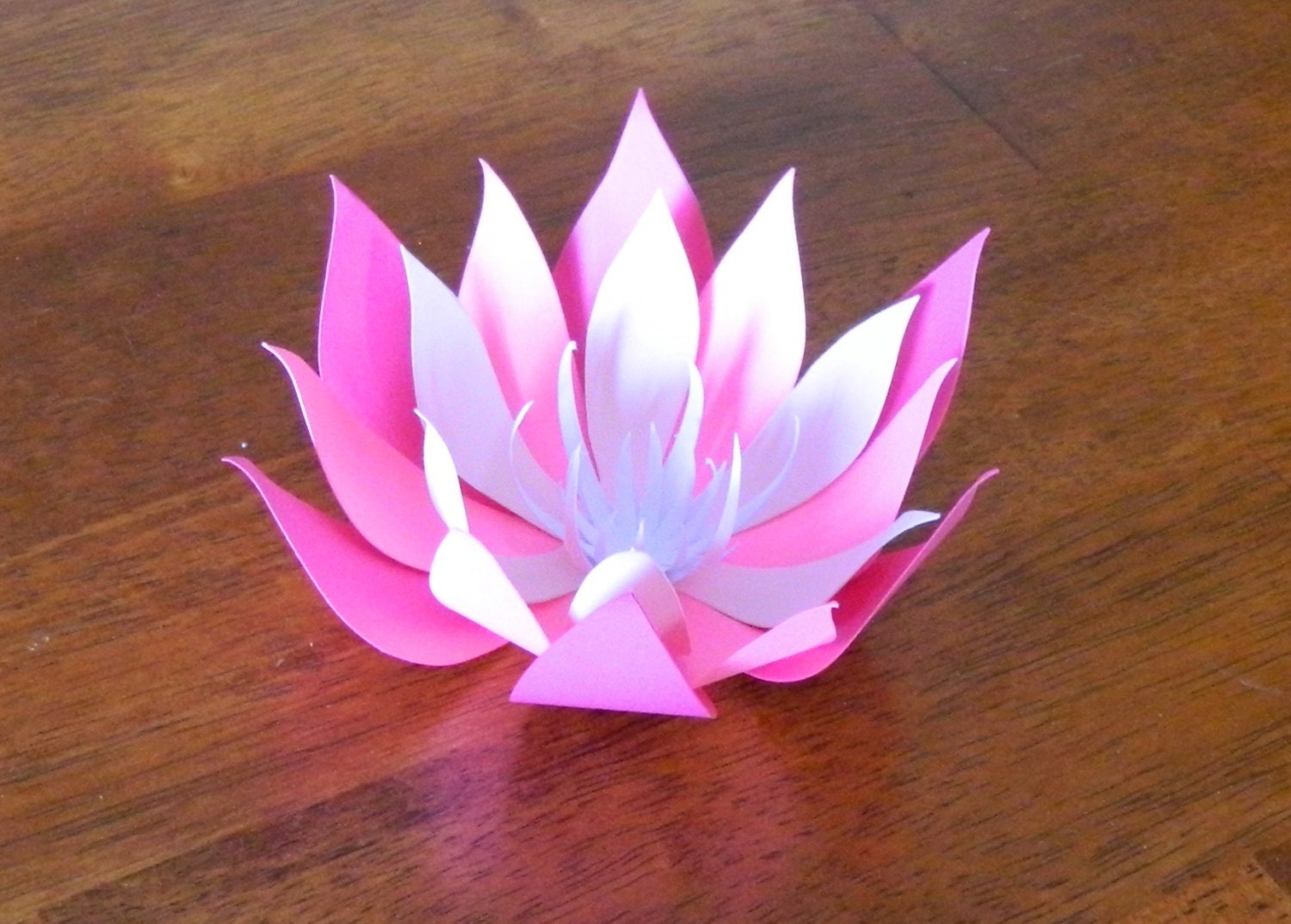 Lotus Paper Art Kit from DawnsDesignsCanada on Etsy Studio