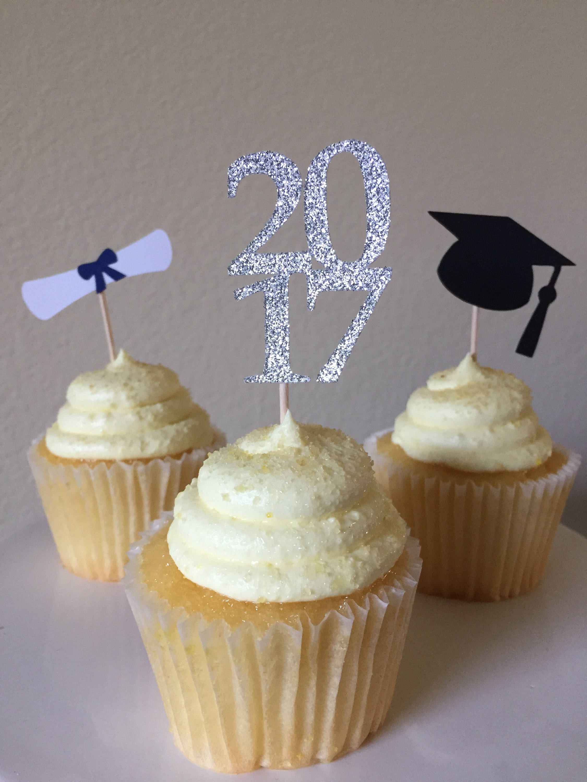 Graduation Cupcake Toppers