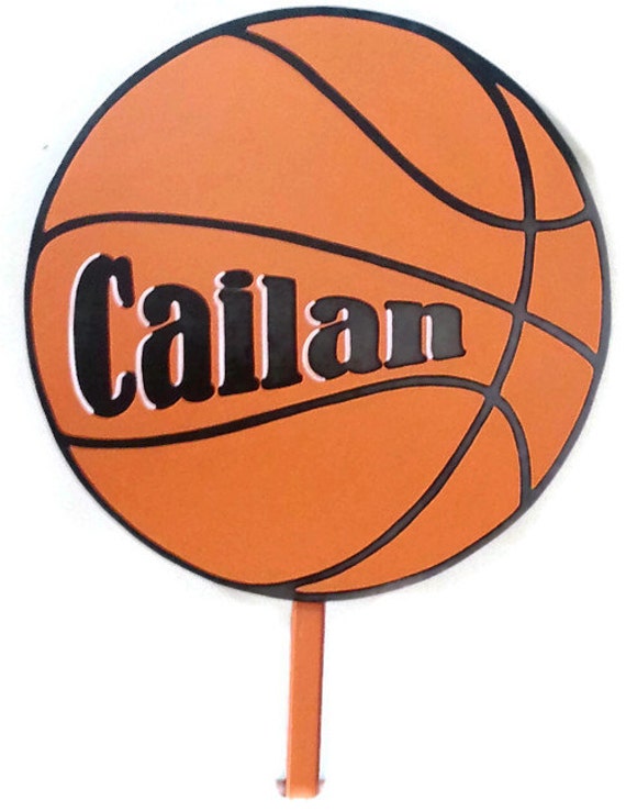 Basketball Wooden Yard Art Sign All Sports can be done and