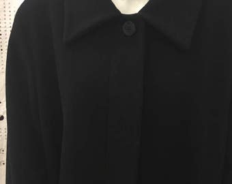 vintage coat wool and cachemire