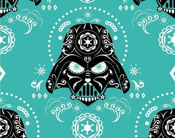 Darth Vader Fabric / Star Wars Fabric / Villain/ Rare/ Out of Production/ 8 yard Bolt/ Sale