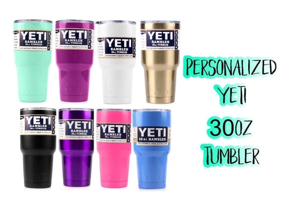monogrammed yeti mug