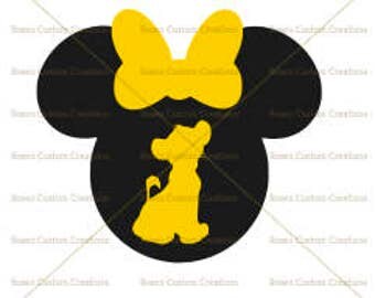 Free Free 155 Lion King Mickey Head Svg SVG PNG EPS DXF File