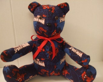 spiderman teddy bear