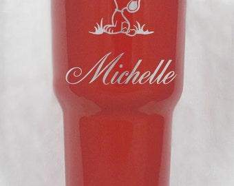 20 30 oz custom yeti rtic snoopy charlie brown personazlied cup