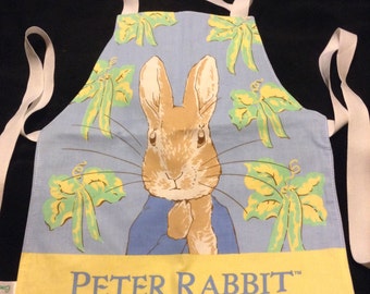 Peter Rabbit Childs Apron #Beatrix Potter #Peter Rabbit #Apron #Messy Play