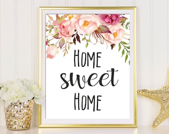 Home Sweet Home Wall Art home sweet home print entrance wall art welcome print decor Home Sweet Home Wall Art home sweet home print entrance wall art welcome print decor