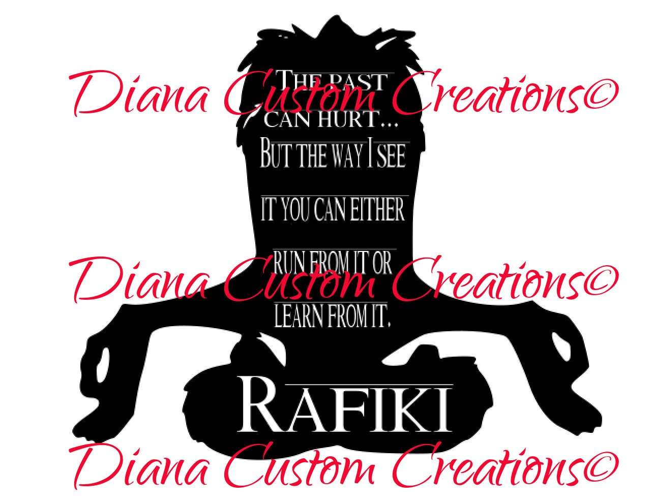 Download Rafiki the lion king quote svg cricut and silhouette from ...