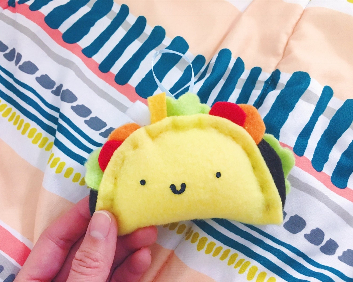 giant taco plush