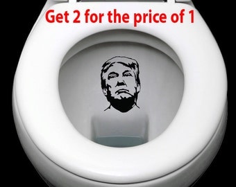 Anti-Trump, trump, Donald Trump, No Trump, Not My President, Dump Trump, Flush Decal, Toilet Decal, Love Trumps Hate, Decals, Stickers, Gift