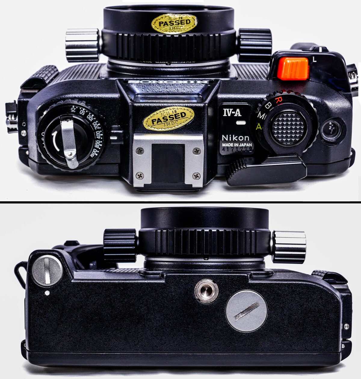 NIKONOS IVA Underwater Film Camera with WNikkor 35mm F/2.5 Lens