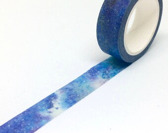 Blue Galaxy Space Washi Tape Masking Tape