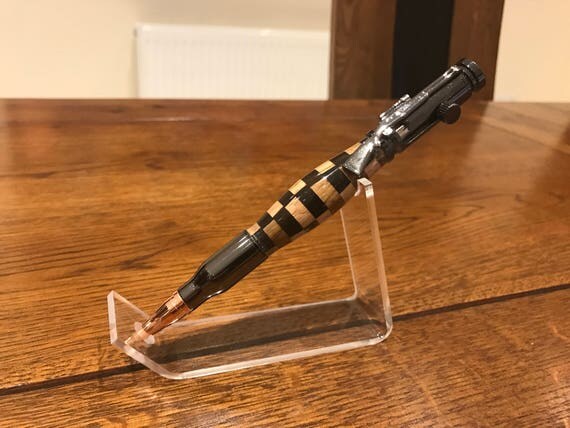 Checkered Bullet Pen