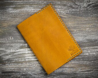 Yellow passport cover leather passport cover women holder travel holder personalized passport cover passport case slim wallet travel gift