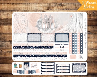 H Planner Ball Gown Weekly Planner Stickers {#15}