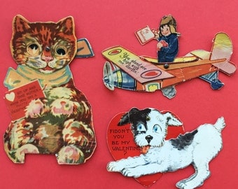 1930s Mechanical Valentines