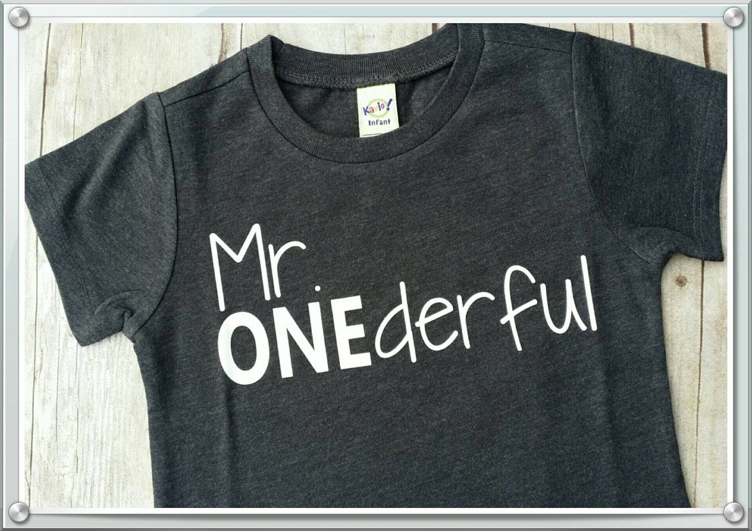 mr onederful birthday shirt