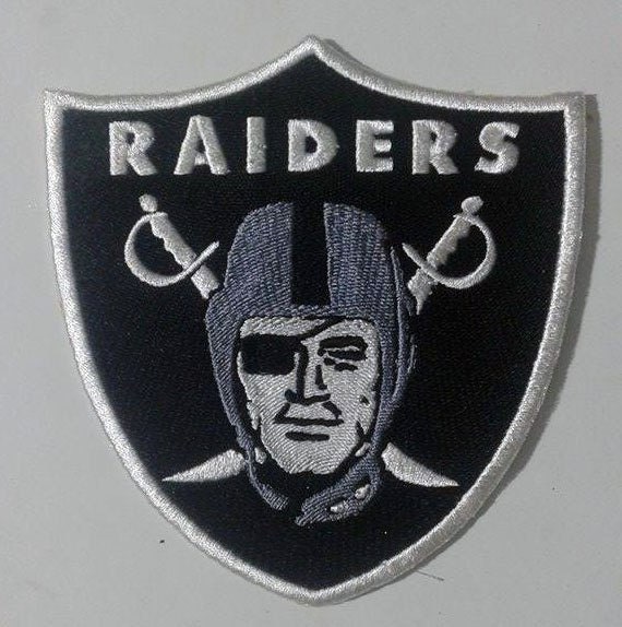 9 Sizes Oakland Raiders Inspired Machine Embroidery Designs in