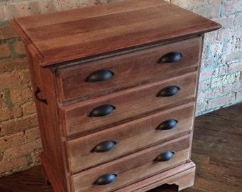 Armoire Hall Settle Grise - Meuble De Rangement En Chêne - Style Vintage/retro - 195 Cm