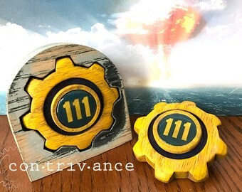 Fallout 4 - Vault 111 - Hand Spinner - Fidget Toy with Full Ceramic bearing option - Fidget Spinner
