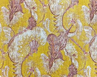 John Stefanidis Alexandrine Cotton Designer Fabric by the yard