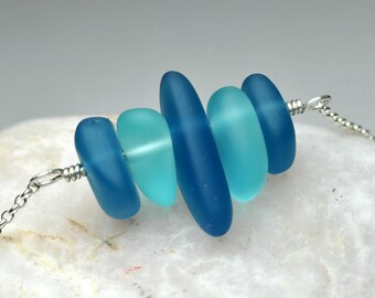 Sea glass Jewelry Sea Necklace, Sea Glass Necklace, Turquoise Necklace, Mermaid Necklace, Ocean Jewelry, Beach Glass Necklace, Blue Necklace