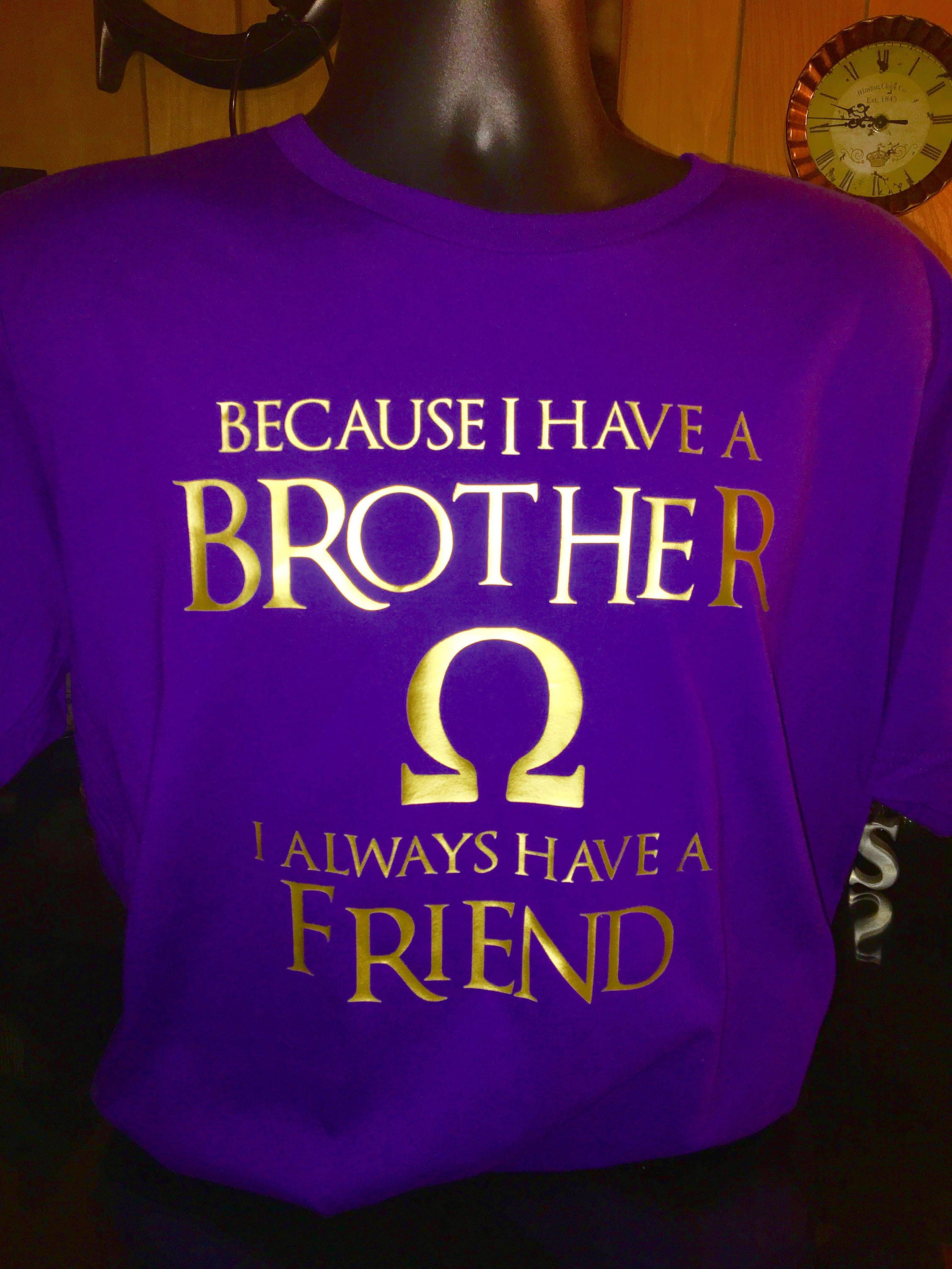 omega psi phi fraternity shirts