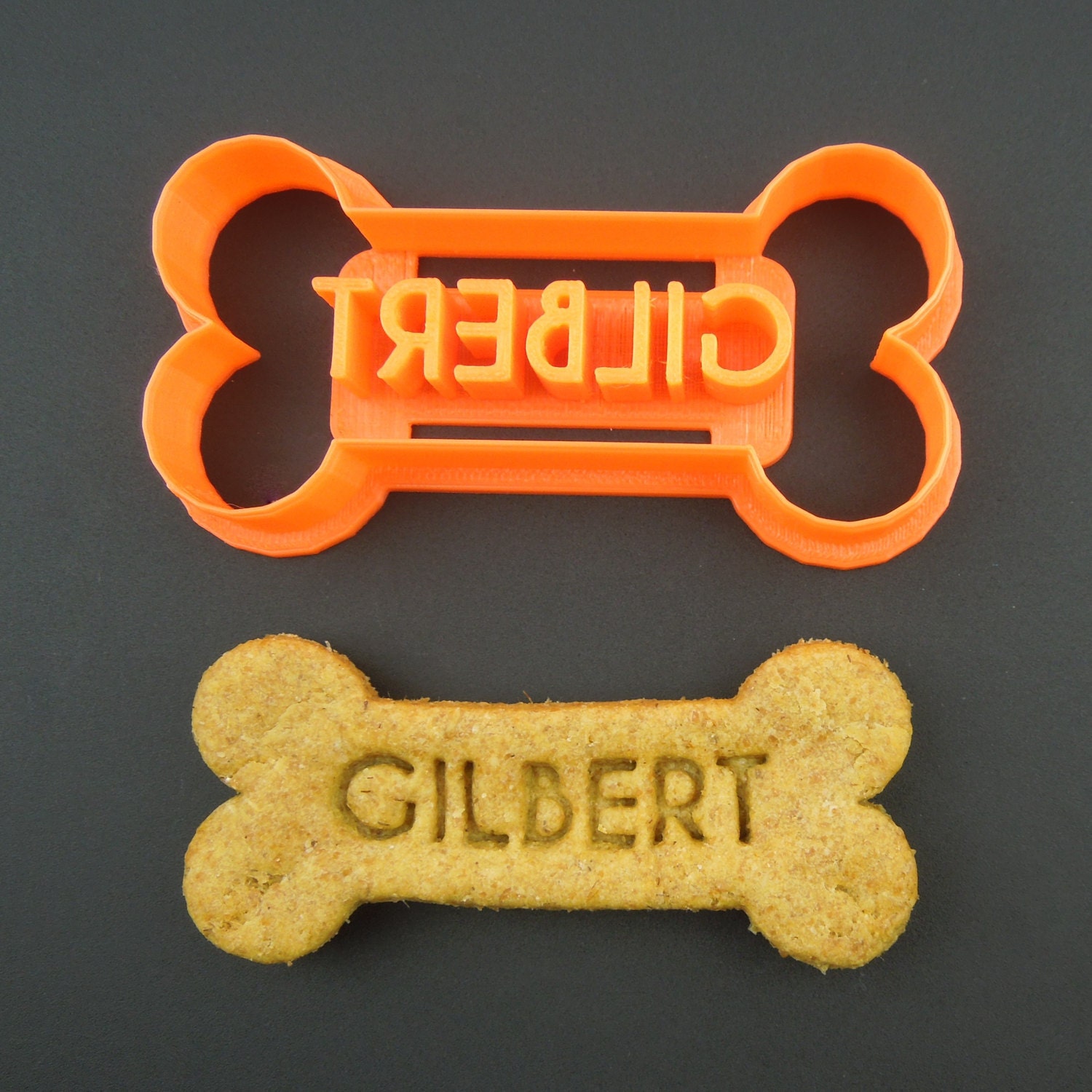 Dog Bone Cookie Cutter 3D Printed Personalised Pet Treat Your