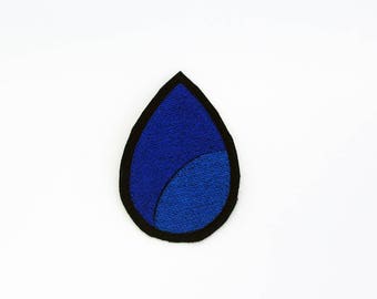 Lapis Lazuli Patch, Steven Universe Patch, Crystal Gem Patch, Steven Universe Pin, Iron On Lapis Lazuli Patch, Lapis Lazuli Pin