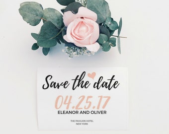 Save The Date Printable, Save The Date Cards, Rustic Save The Date, DIY Save The Date, Save The Date Template, Wedding Save The Date, PDF
