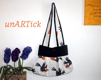 Handbag vineyard, balloon bag, shoulder bag