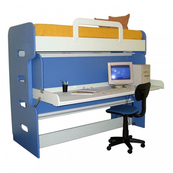 DoubleDecker Children's Transforming Desk to Hidden