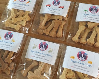 TREAT PACKET OFFER (4 for 10) - Variety of flavours, Handmade, natural & gluten free dog treats