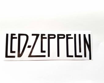 Led Zeppelin band vinyl sticker