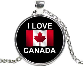 Canada Day, Canada Necklace, Canada Jewelry, Canada Charm - Celebrate Canada 150 with Canadian Jewelry & Canada Pendant Maple Leaf Necklace!