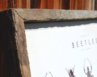18x24 Rustic Reclaimed Wood - Barnwood Frame